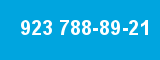 923 788-89-21 923 788-89-21